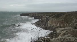 Storm Callum hits the Eastcliffs of Portland