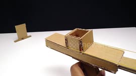 How to Make a Toy Gun for kids | DIY Mini gun