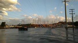 Flash shower in Santa Clarita CA Oct 12 2018