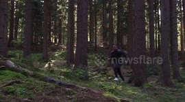 Gym nature slow motion