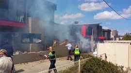 Plane crashes into a house in Melbourne, Australia