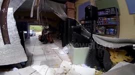 Hurricane Gonzalo Bergee Electronics Aftermath. http://www.youtube.com/watch?v=z06XvE3a8cM