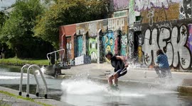 Wakeboarding London's Canals