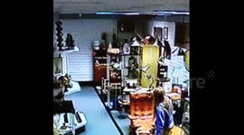 CCTV captures paranormal activity at antiques shop