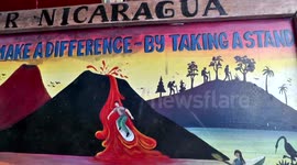 Surfing volcano