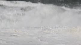Ex-Hurricane Gonzalo - N. Ireland Coast Waves - Oct 21st (1)