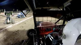 Teenage driver in sprint car crash