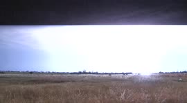 Huge lightning storm in Melbourne, Australia