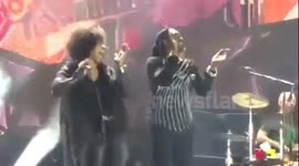 ROLLING STONES-On Stage Runner Getting Dragged Off
