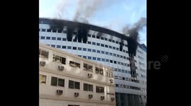 HUGE FIRE BROKE OUT AT FRENCH PUBLIC RADIO HEADQUARTERS