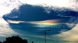 Rare cloud phenomenon spotted in Victoria, Australia