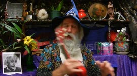 Man knits his whiskers!