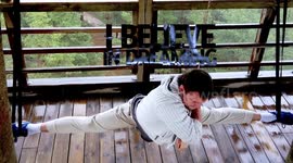 Believe in dreaming. Story about how to get in split. Motivation in sport.