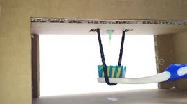 How to make a toothpaste dispenser | DIY Toothpaste Machine