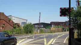 Southampton Level crossing 26/06/2018 (6, sign)