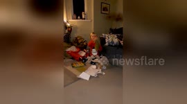 Little boy asked Father Christmas for an actual pineapple - he delivered
