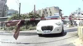 Driver miraculously survives after train hits car at level crossing