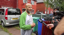 Neighbour speaks of house raided in connection with Monday's terror attack