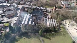 Abandoned Factory - The Aftermath of the blaze!