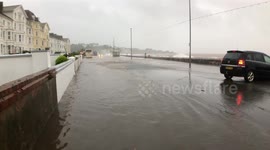 Storm Callum Exmouth Seafront