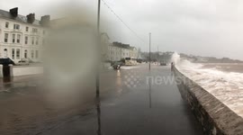 Storm Callum Exmouth Seafront