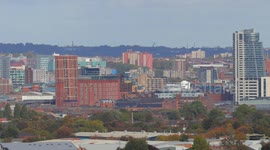 Leeds City Skyline 2018 20 Image Panorama