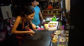 Bangkok's colourful cartoon-themed pancakes are a hit with tourists