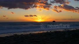 Sunset in Crete