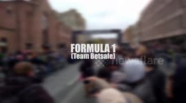 Team Betsafe F1 car at Gumball 2016: LOUD!