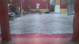 SE PEGA SOLO EN LA CARA