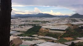 Sloping Mist of Da Lat City