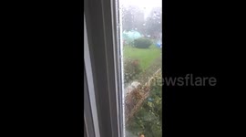 Storm Ali claims a polytunnel