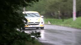 OPEL ADAM R2 CRASHED INTO THE TREE