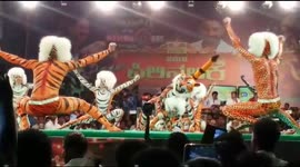 Mangalore traditional tiger dance