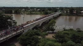 Honduran Migrant Caravan 4