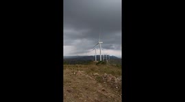 The view of Sidrap Wind Farm