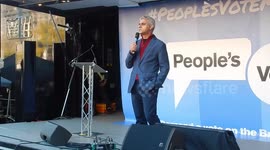 Mayor Sadiq Khan At The Peoples Vote March