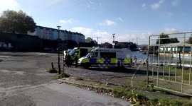 Huge fire in Central Bristol 4