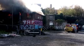 Huge fire in Central Bristol 5