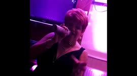 The Famous Sheila Diamond Singing At Local Pub