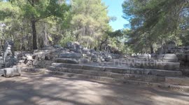 GoPro Hero 5 - Stunning video of Hadrian’s Gate at the ancient city of Phaselis, Antalya Turkey