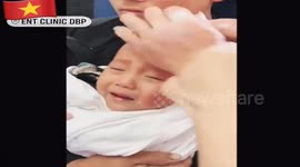 The leech live more than a week in a 12-month-old boy's nose