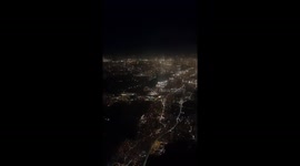 LUTON  VIEW FROM AIRPLANE