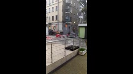 Поток в курортом городе Туапсе