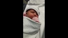 Newborn baby first day