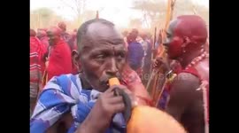 graduation ceremony of masai moran from being a moran to middle men