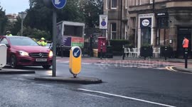 Exercising lollipop man
