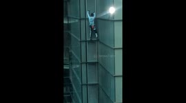 Spider Man on the Heron Tower