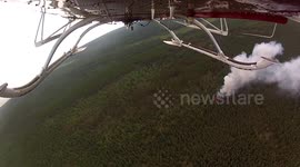 Helicopter Water Bucketing
