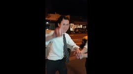 Drunk slap